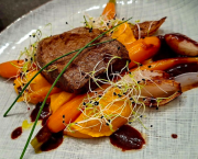 Pavé de bœuf aux légumes d'automne