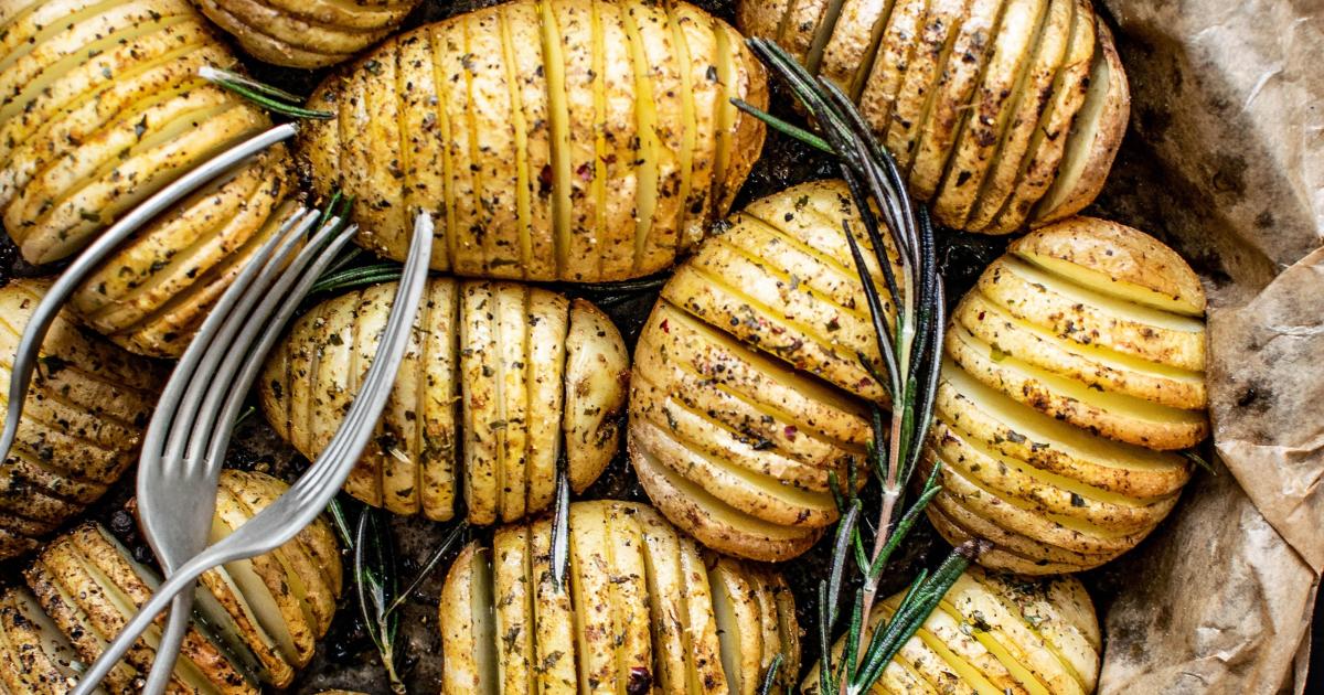 Gratin de pommes de terre sautées et jambon à la cancoillotte