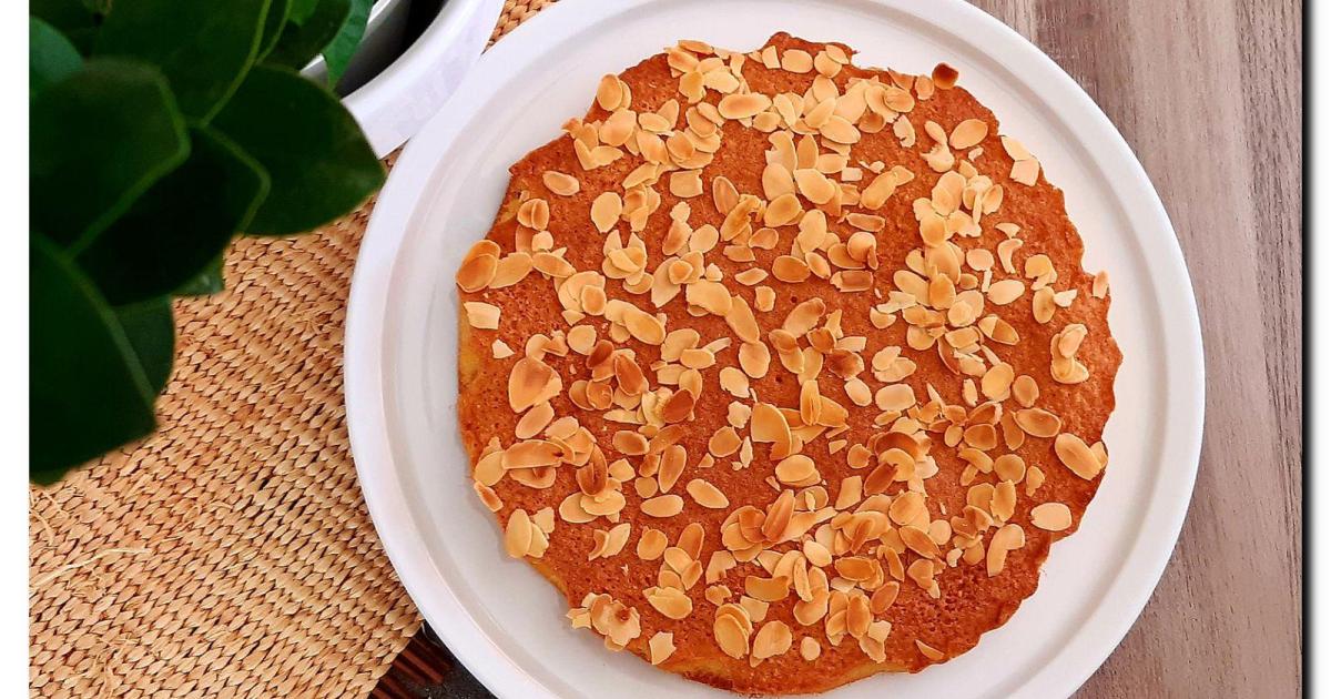 Gâteau aux amandes.