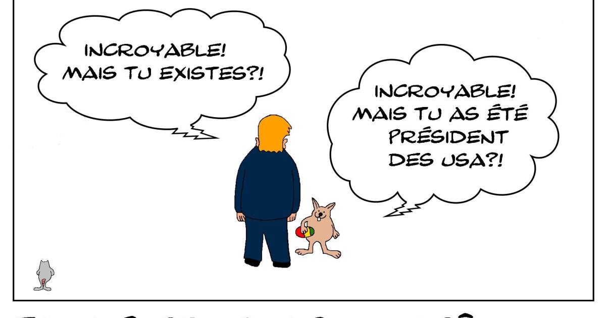 Trump et le lapin de Pâques