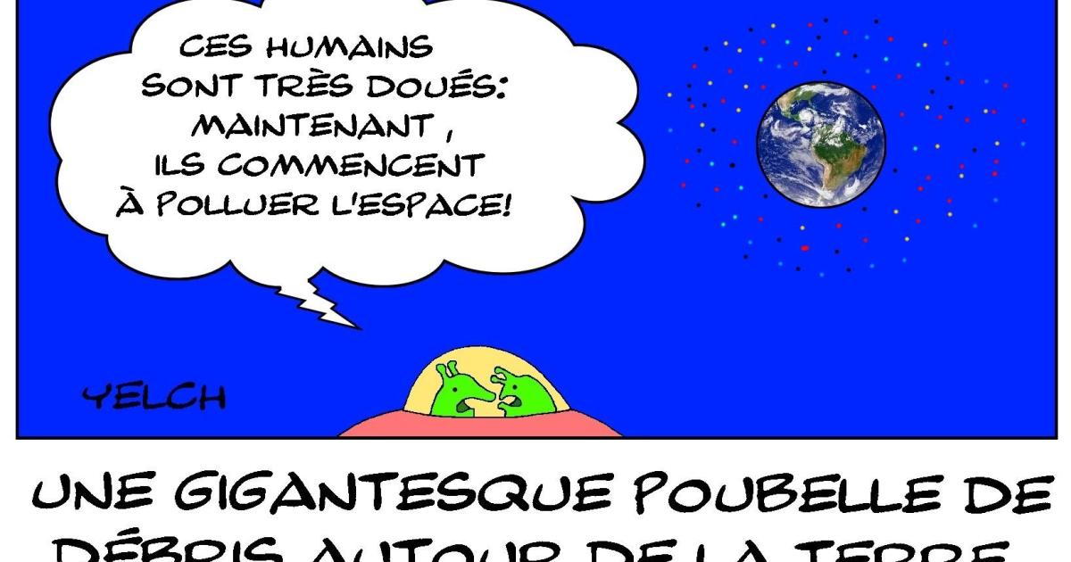 Poubelles de l'espace