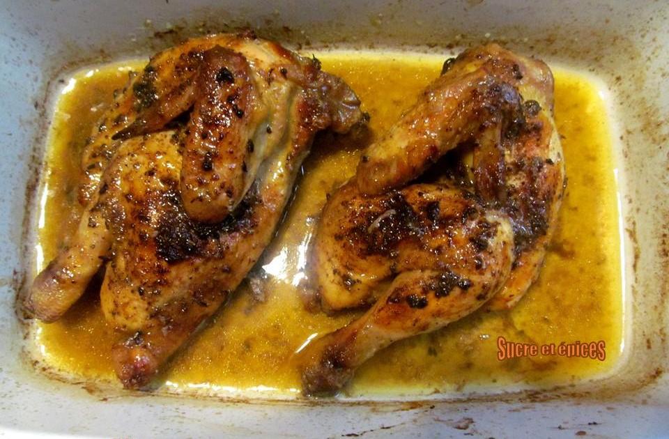 Coquelet grillé aux épices