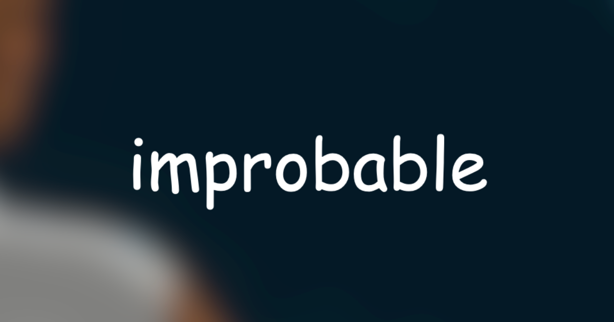 un futur improbable