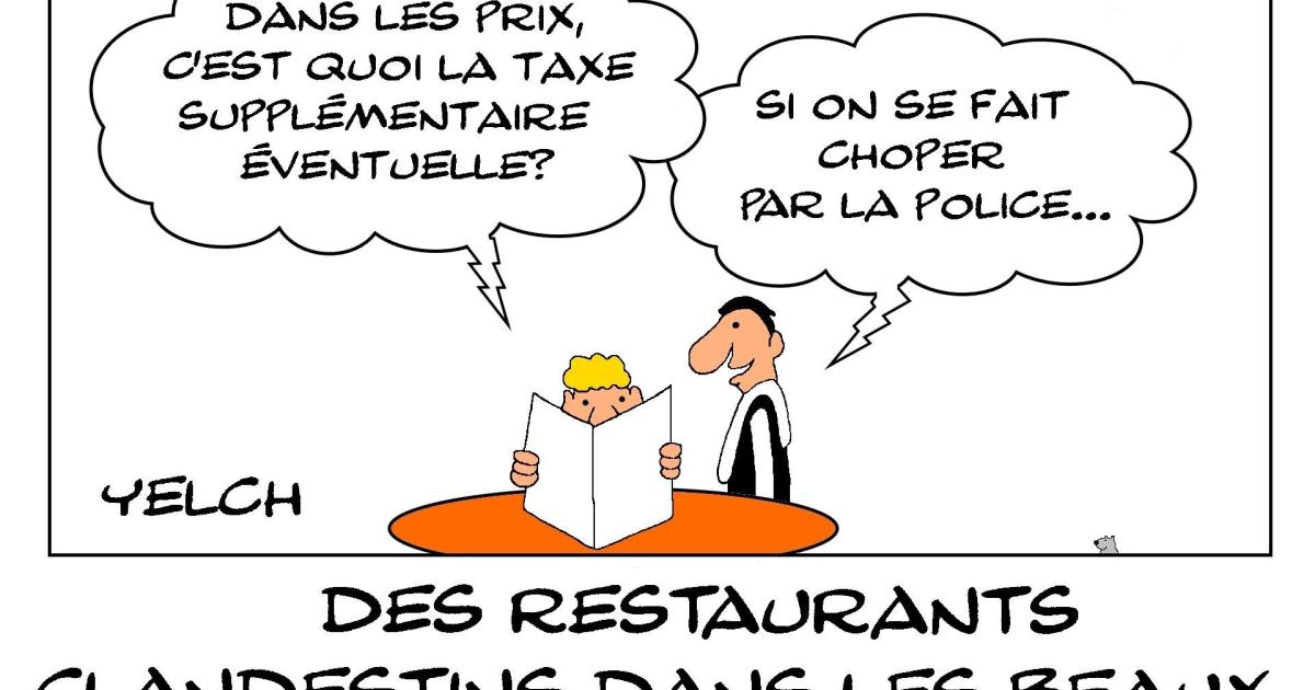 Restaurants clandestins dans les beaux quartiers