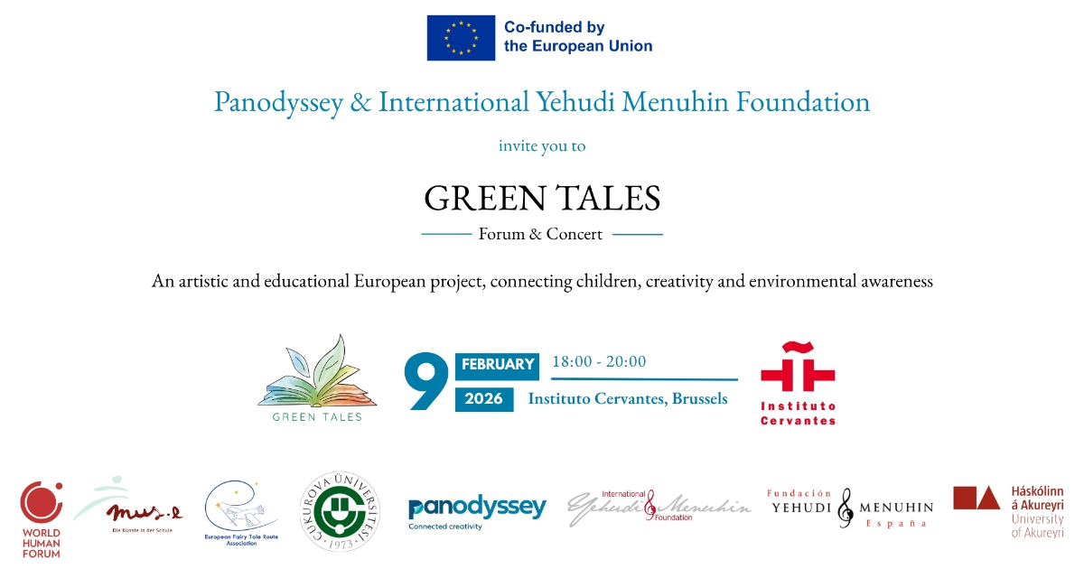 Welcome Speech Green Tales Forum & Concert - Alexandre Leforestier, CEO and founder of Panodyssey