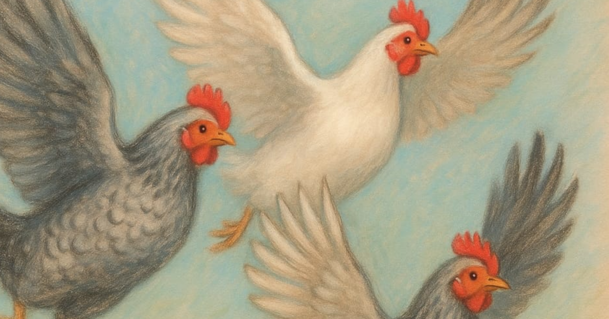 La fable des poules et du pigeon, ou comment exploiter ses dons