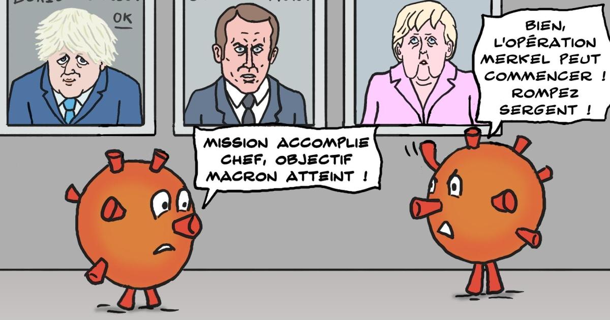 Covid-19 : Macron testé positif