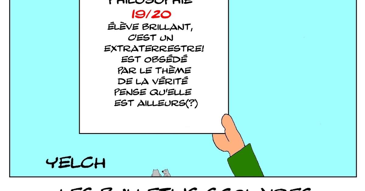 les bulletins scolaires de Fox Mulder : philosophie