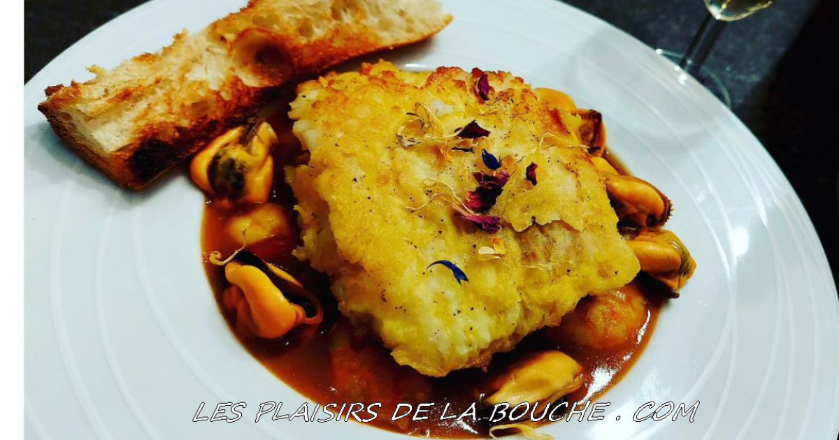 Cabillaud façon bouillabaisse