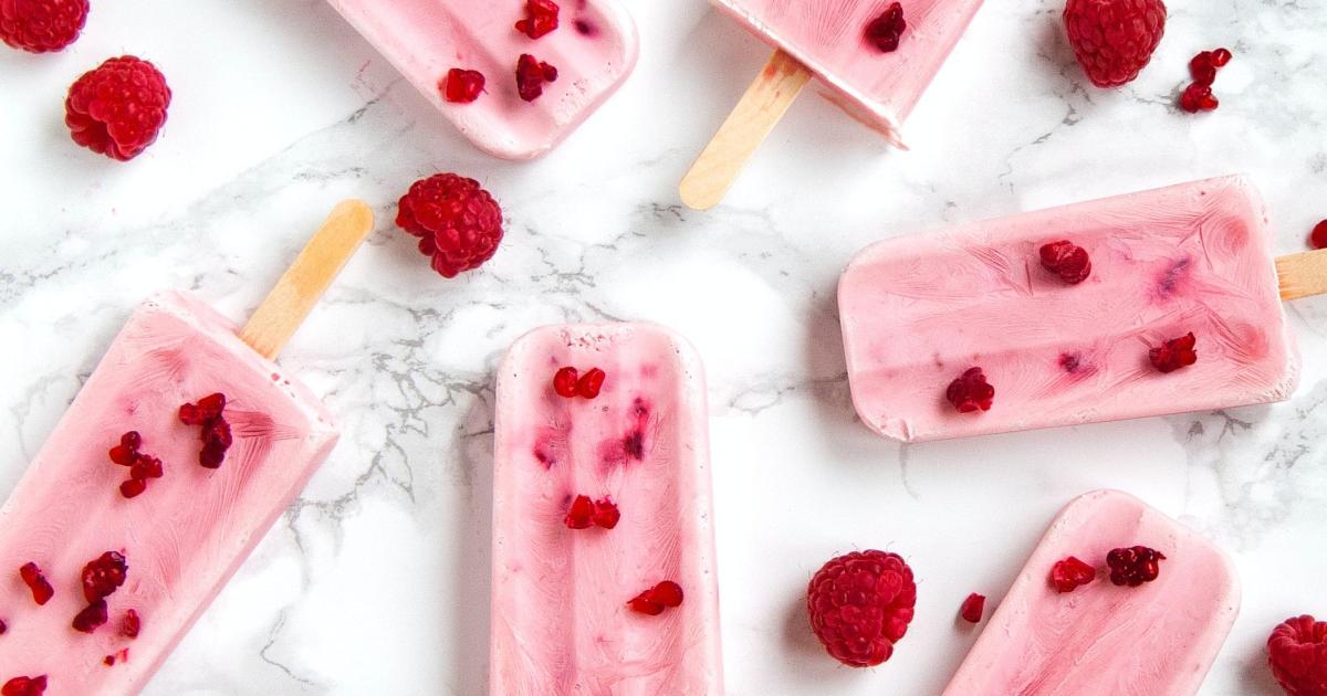 Glace à la confiture de roses (sans sorbetière)