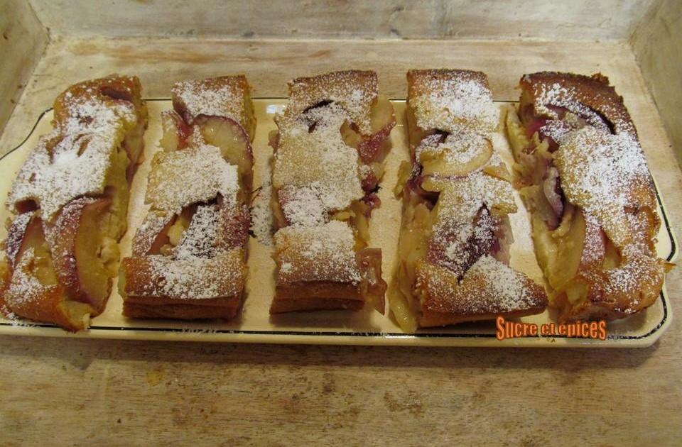 Clafoutis nectarines-amandes