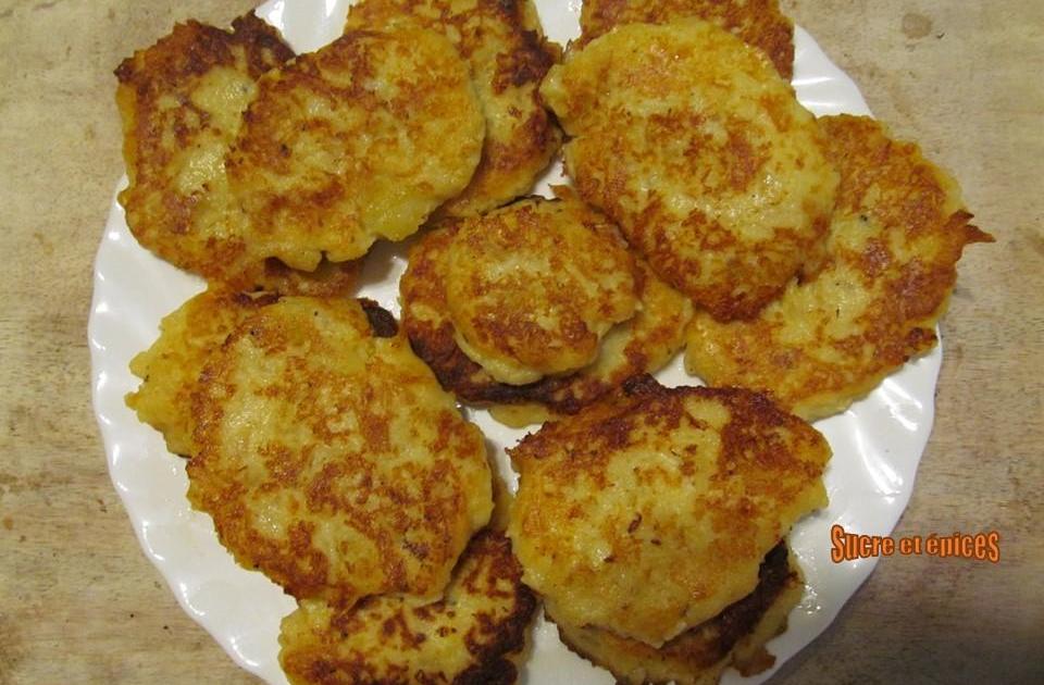 Galettes de pommes de terre au fromage
