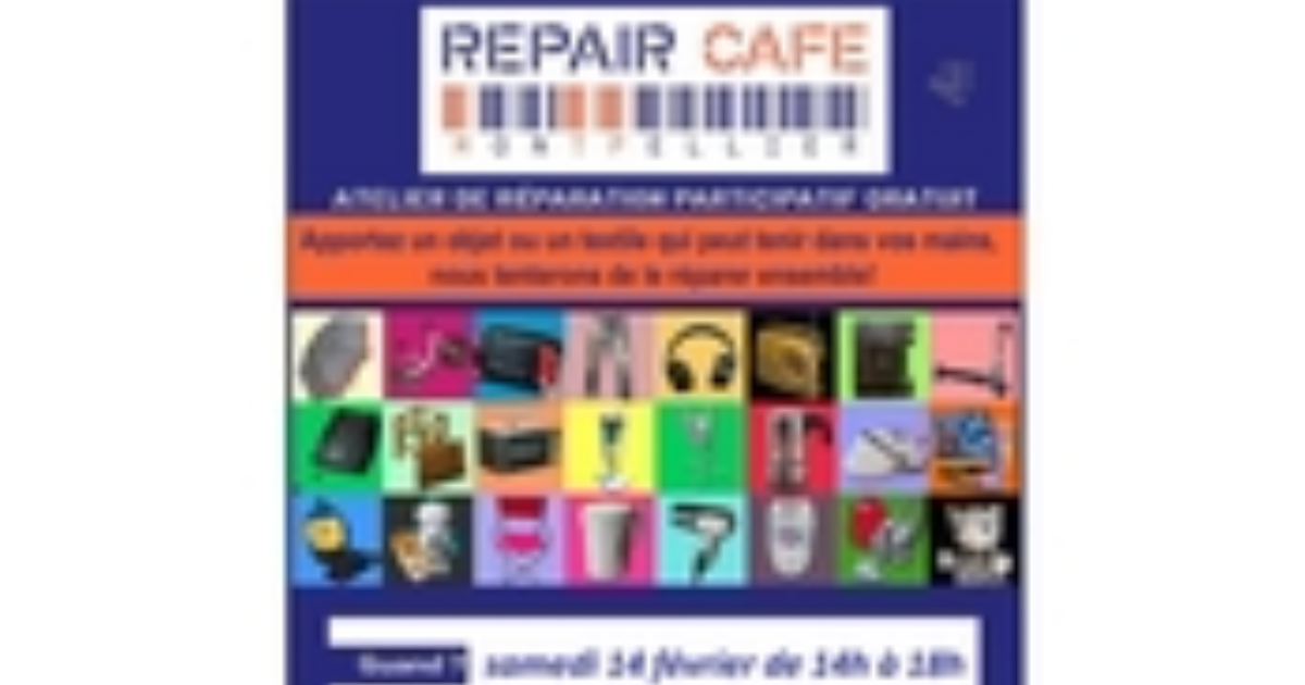Je vous conseille de fréquenter les Repair-Cafés.