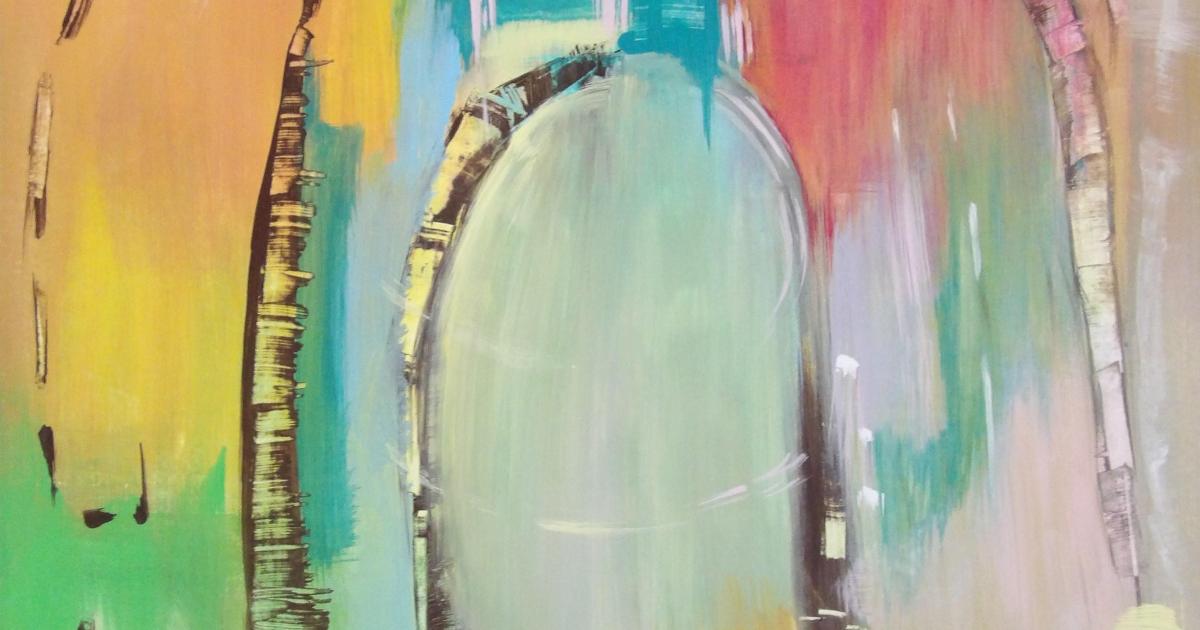 Peintures au fil du temps - Les arcs de pluie - 2010