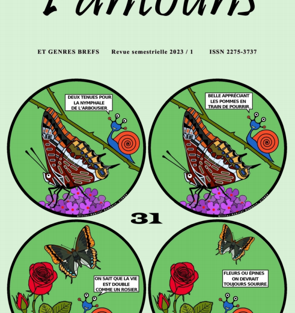 Revue Pantouns N°31– Sélection de l’appel à textes « Noms de papillons »
