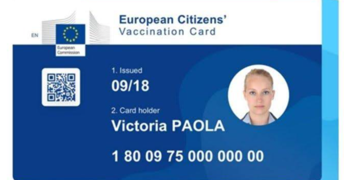 La carte de vaccination européenne : un pass vaccinal, ou une frayeur inutile ?