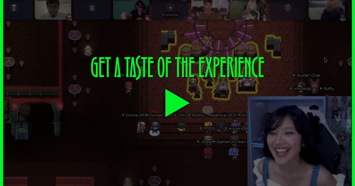 [League of Legends dans Gather Town] Jeu vidéo nomminé aux Webby Awards