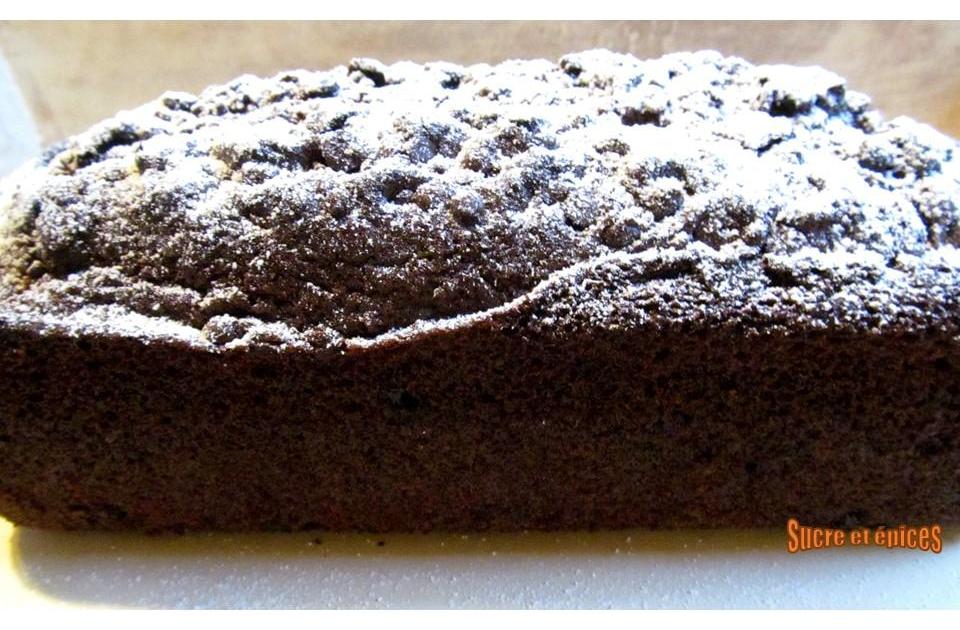 Cake à la banane avec des pépites de chocolat