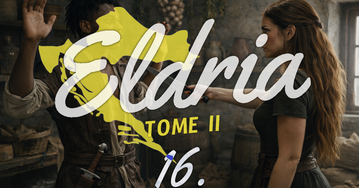 Eldria II : 16 · Le brigand et la Sélénienne