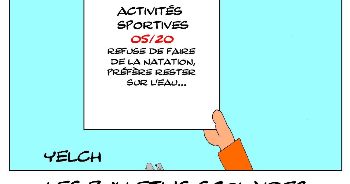 les bulletins scolaires de Jésus : activités sportives