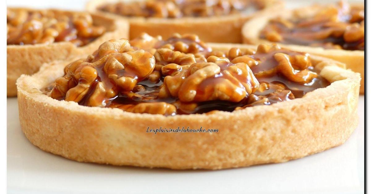 Tartelettes aux noix et caramel beurre salé