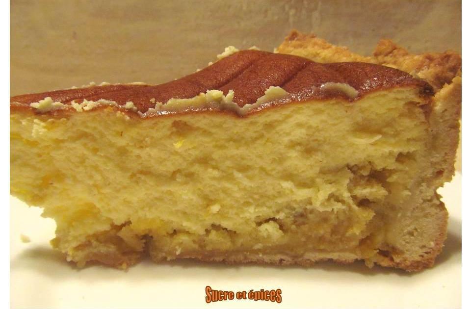 Tarte au fromage blanc intensément citron