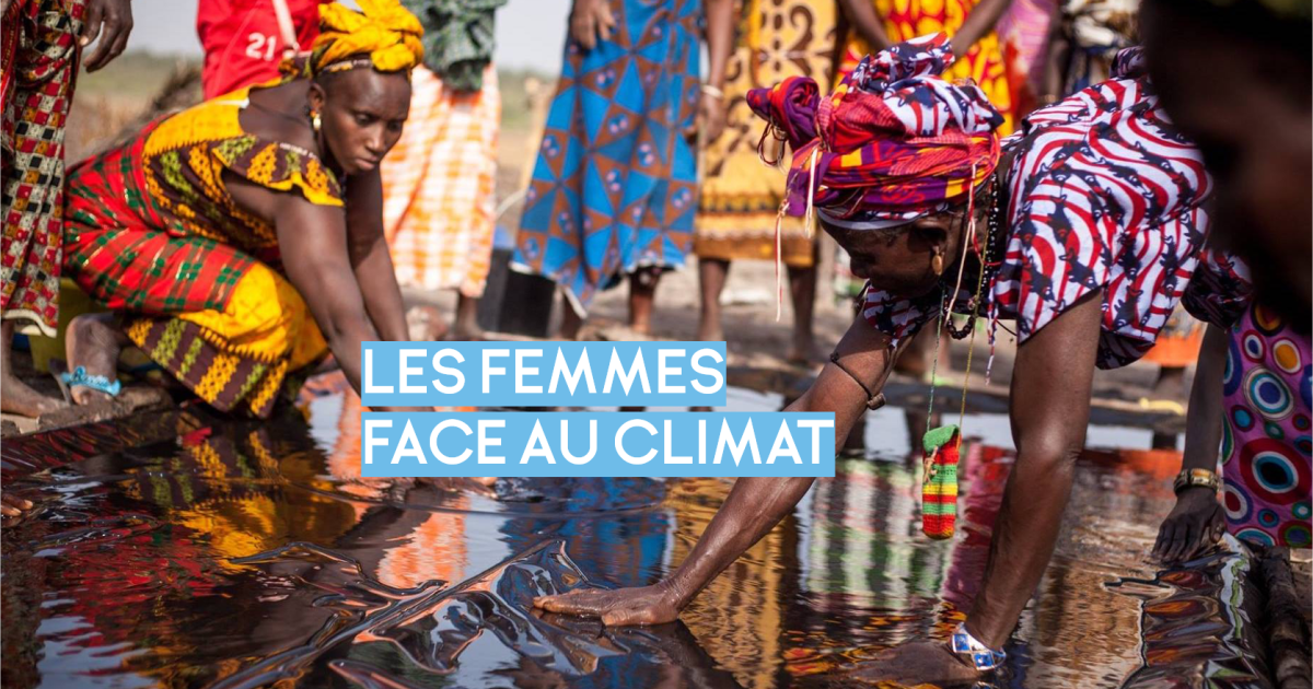 Les femmes face au climat, aussi vulnérables qu'héroïques