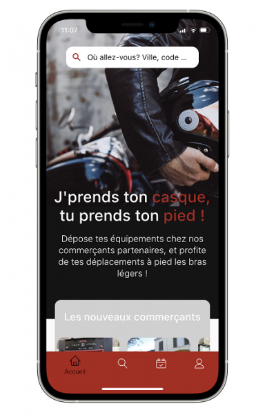 Un nouveau de réseau de consigne pour les motards