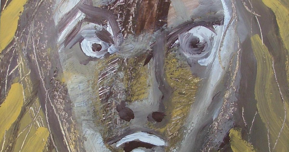 Médusée - peinture au fil du temps - 1992