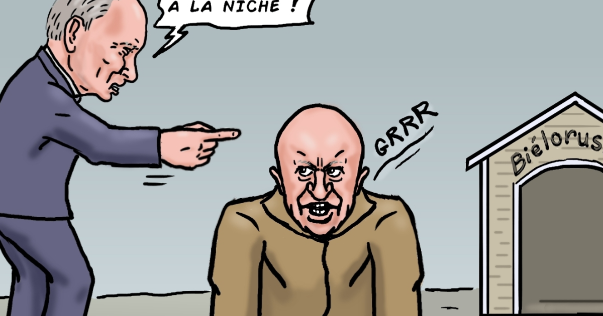 Poutine contre Prigojine
