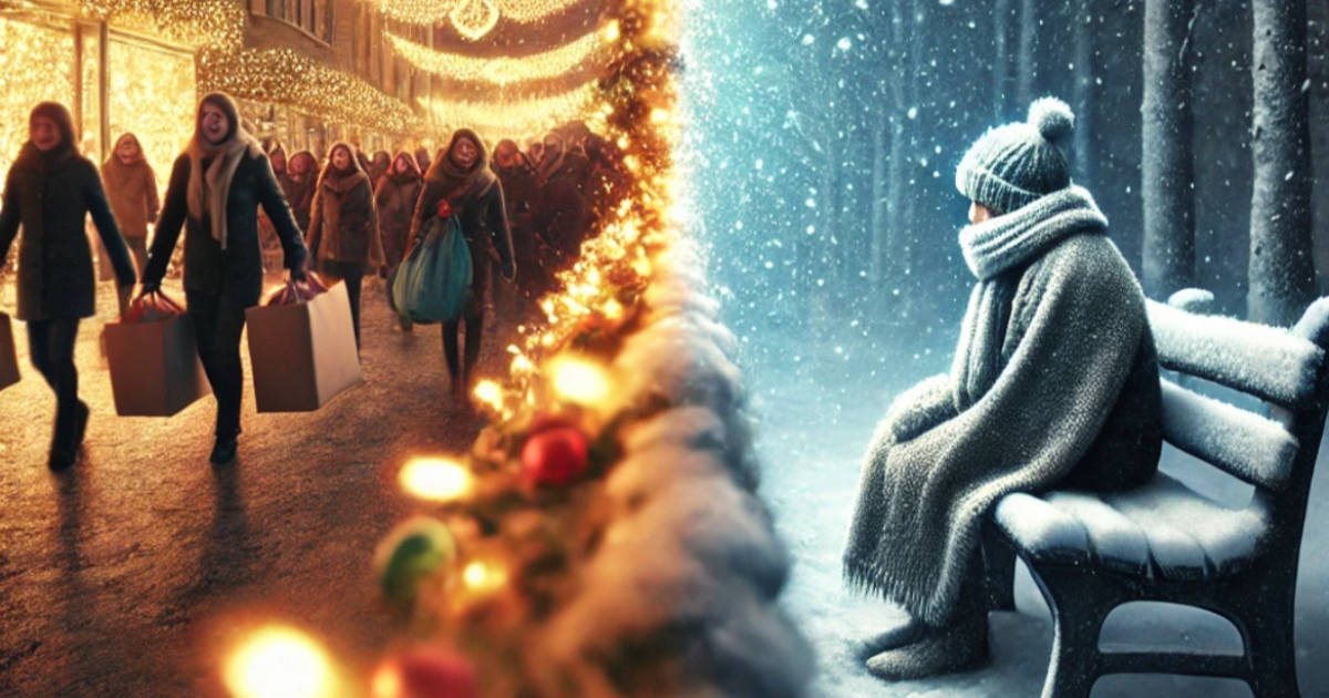 L’effervescence de Noël.