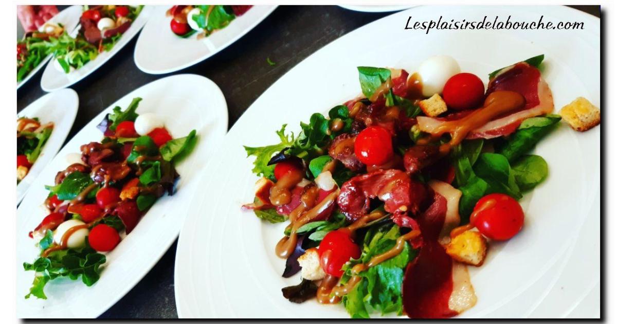 Sauce salade miel et vinaigre balsamique