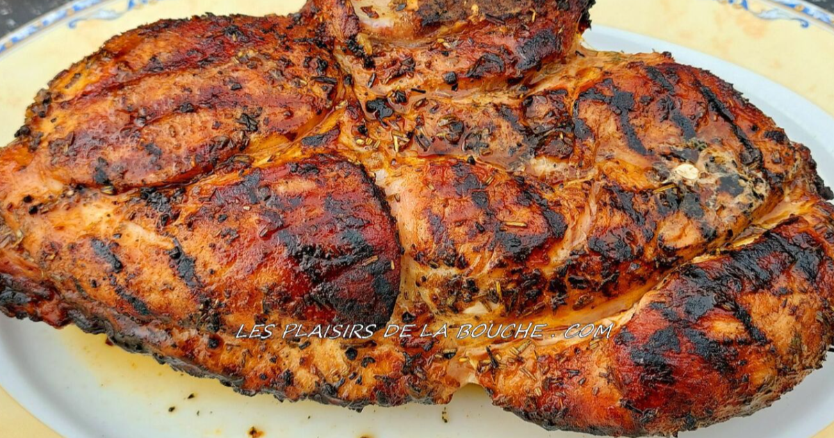 Rouelle de porc au Rub coppers (marinade sèche)