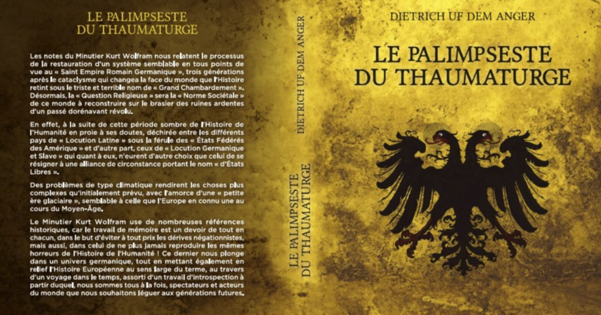 "Le Palimpseste du Thaumaturge" est enfin disponible.