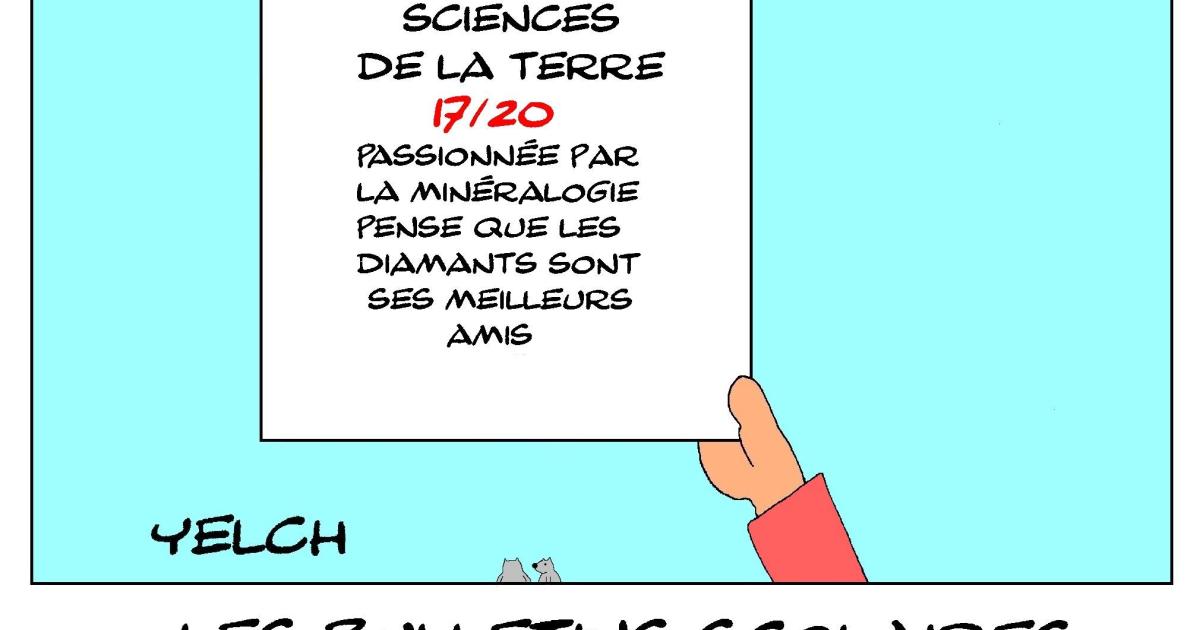les bulletins scolaires de Marilyn Monroe: sciences de la terre
