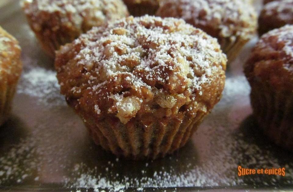 Muffins à la banane et aux flocons d'avoine