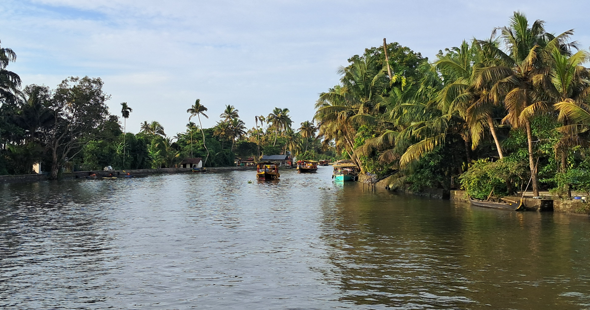 Premiers jours dans les Backwaters