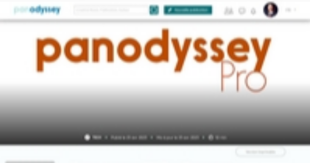 Acheter Panodyssey PRO