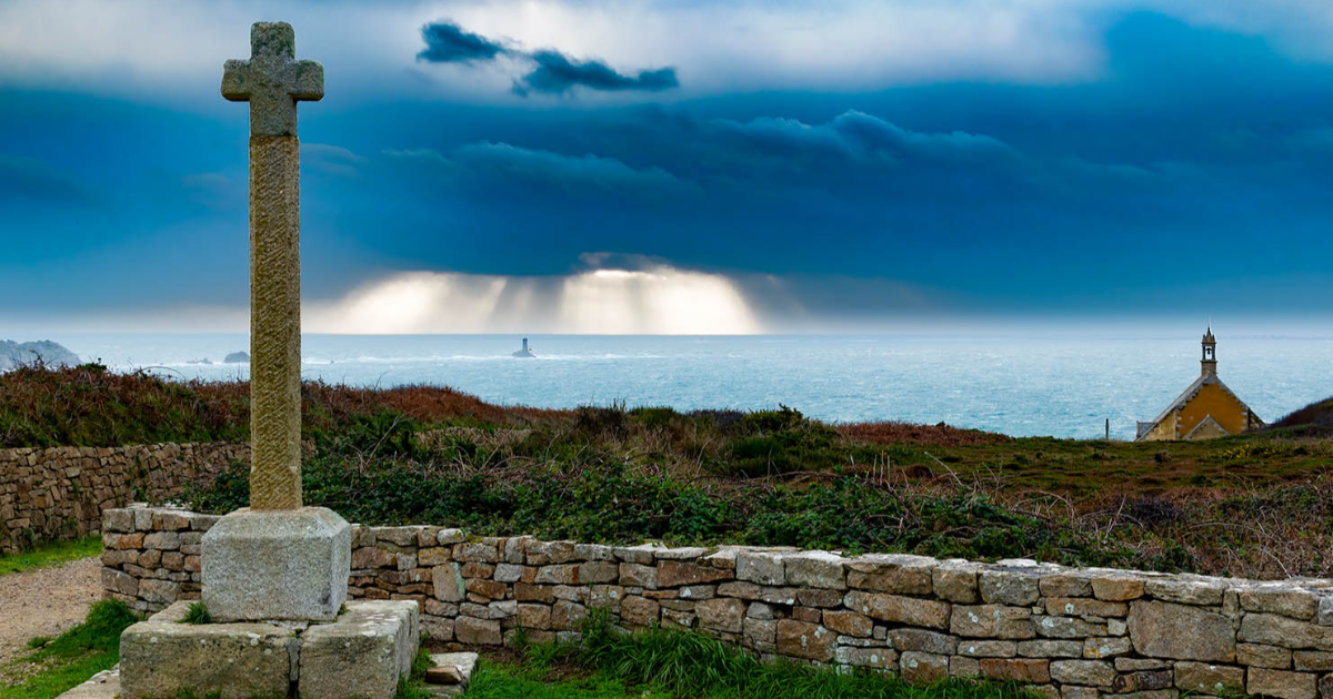La pointe du Van en étant de grâce.