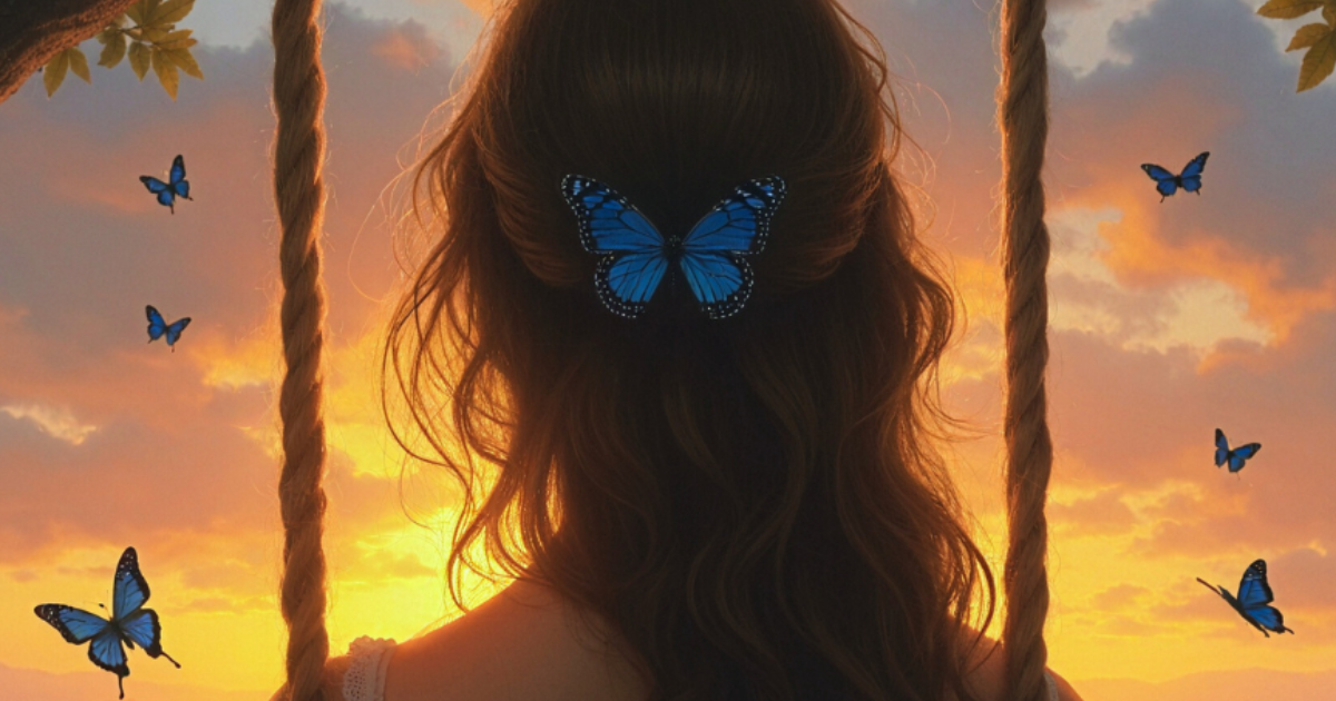 Le battement d'ailes d'un Morpho Bleu