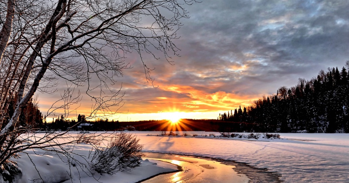 Ce jour, le solstice d'hiver
