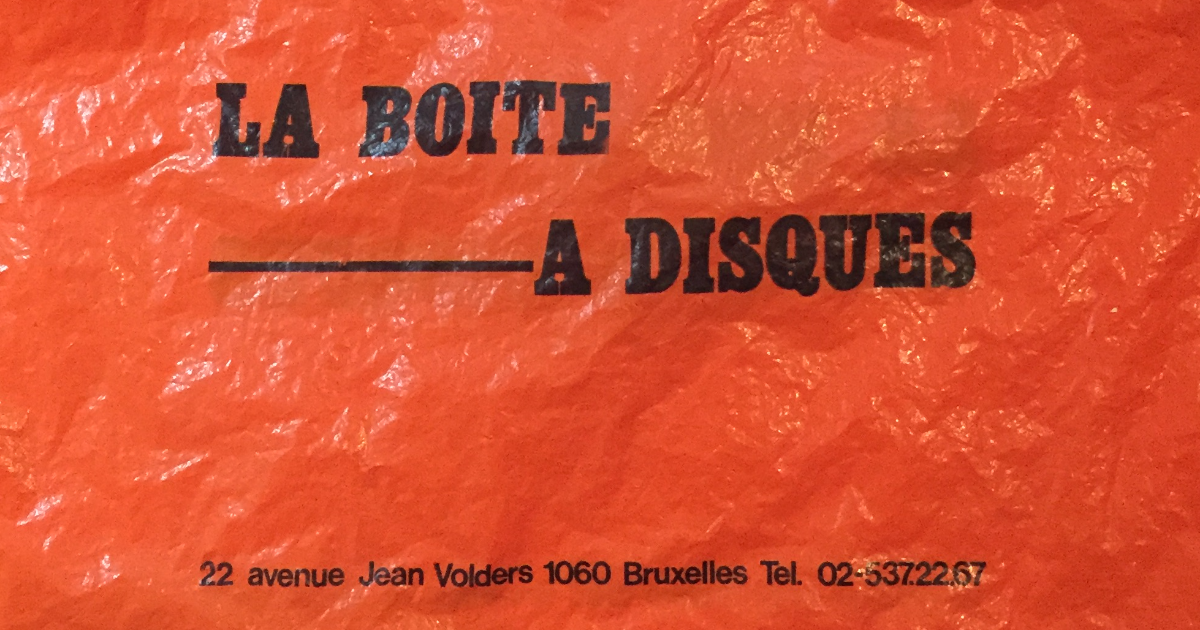 La Boite à disques de Marie Van Brabant (dite Mimi)