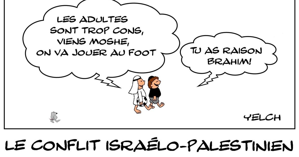 Conflit israélo-palestinien vu par les enfants
