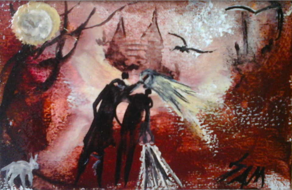 A L' APPROCHE DU CHATEAU