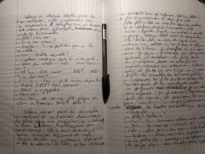Extrait d'un roman en cours d'écriture