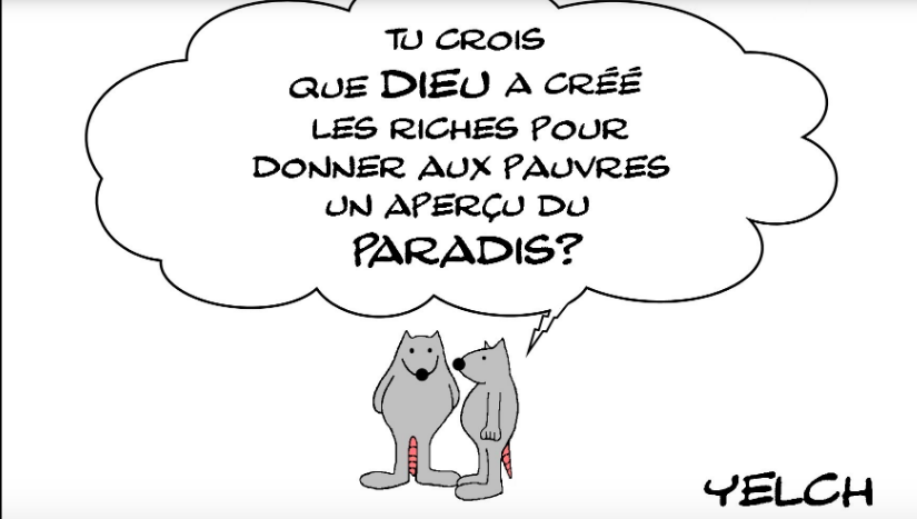 DIEU LES RICHES ET LES PAUVRES