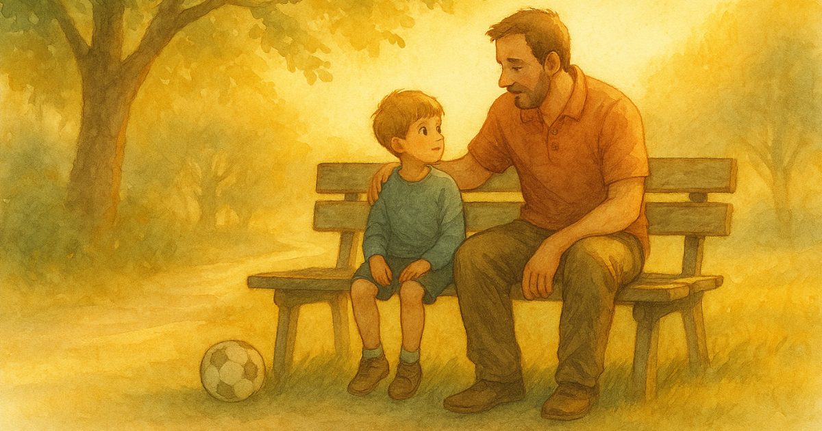 Petit Benoît dit à son papa…