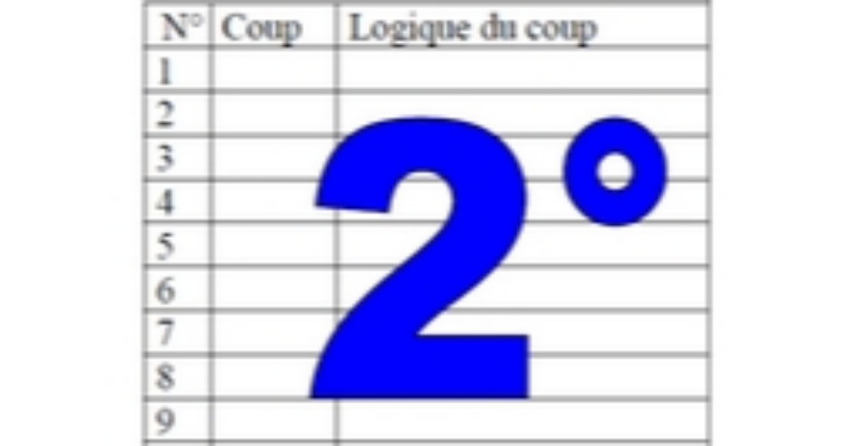 2° diagosudoku, avec la solution du premier