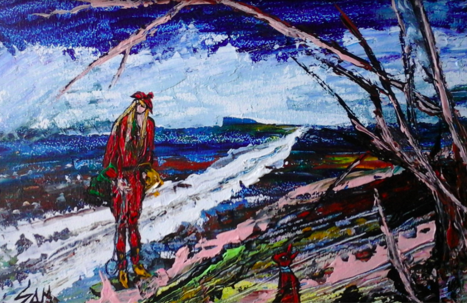 RENCONTRE DANS LA LANDE AUSTERE