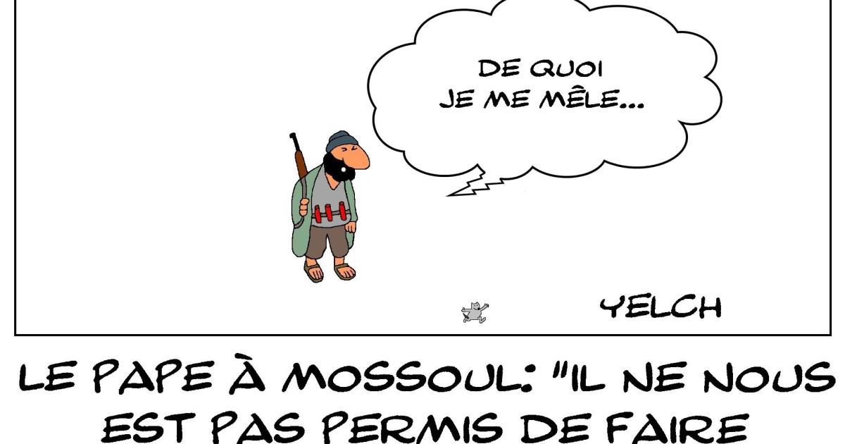 le pape à Mossoul